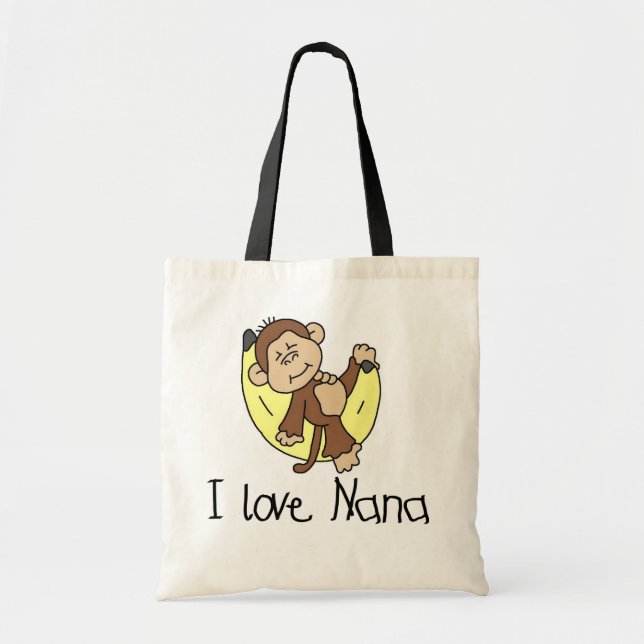 I Love Nana T-shirts and Gifts Tote Bag (Front)
