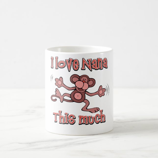 I love Nana this much Coffee Mug (Center)