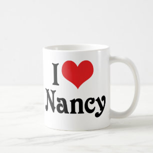 I Love Nancy Coffee Mug