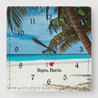 I Love Naples, Florida (black artsy frame)