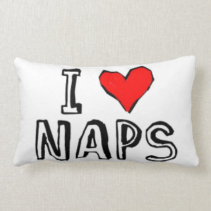 I LOVE NAPS LUMBAR CUSHION