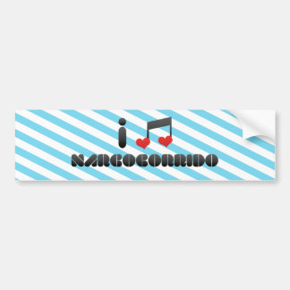I Love Narcocorrido Bumper Sticker