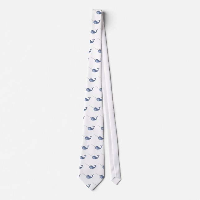 I love Narwhals Tie (Front)