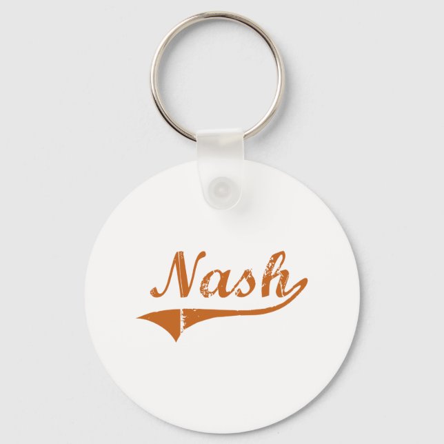 I Love Nash Texas Key Ring (Front)
