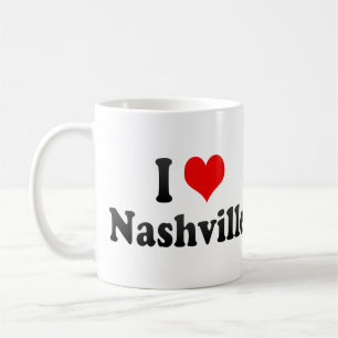 I Love Nashville, United States Coffee Mug