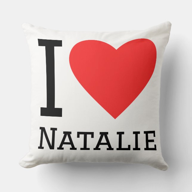 I love natalie  cushion (Front)