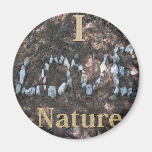 I Love Nature Apparel and Gifts Magnet