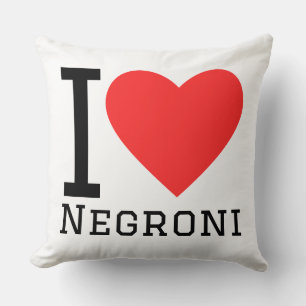 I love Negroni Cushion