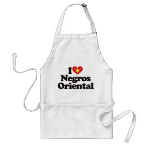 I Love Negros Oriental Standard Apron