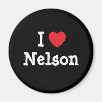 I love Nelson heart custom personalised