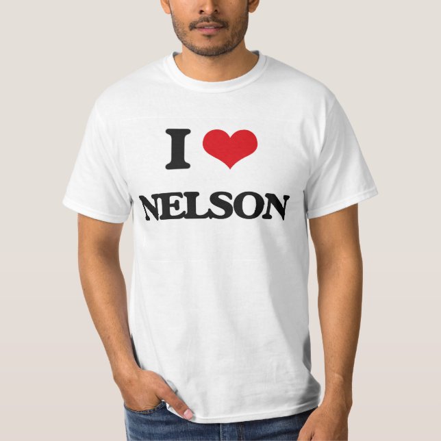 I Love Nelson T-Shirt (Front)