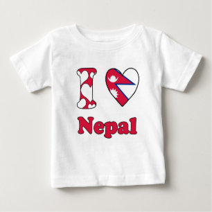 I love Nepal Baby T-Shirt
