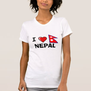 I LOVE NEPAL T-SHIRT