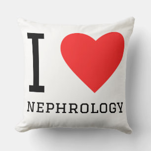 I love nephrology  cushion