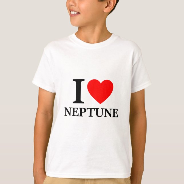 I Love Neptune T-Shirt (Front)