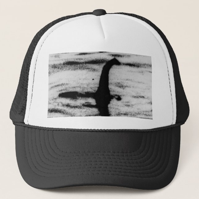 I Love Nessie Trucker Hat (Front)
