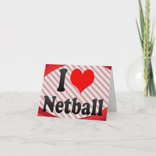 I love Netball Card