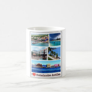 I LOVE - Netherlands Antilles - Coffee Mug