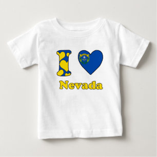 I love Nevada Baby T-Shirt