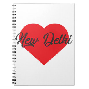 I Love New Delhi - India Notebook