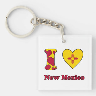 I love New Mexico Key Ring