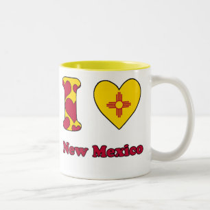 I love New Mexico Two-Tone Coffee Mug