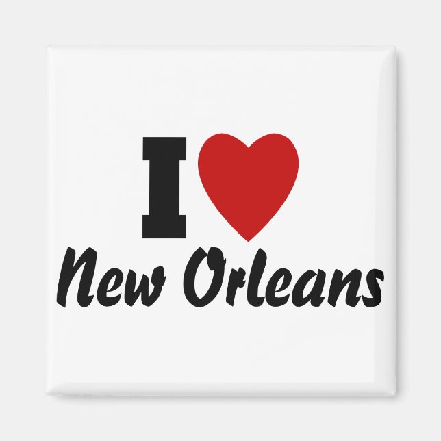 I Love New Orleans Magnet (Front)