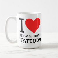 I love new school tattoos