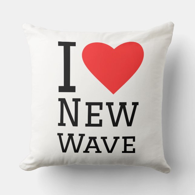 I love new wave cushion (Front)