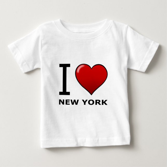 I LOVE NEW YORK BABY T-Shirt (Front)