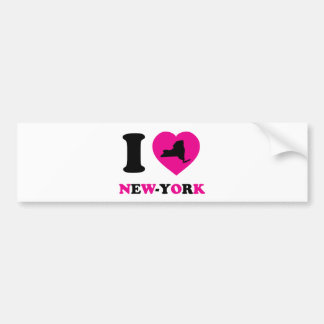 I Love New-York Bumper Sticker