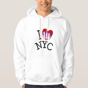 I Love New York City Hoodie