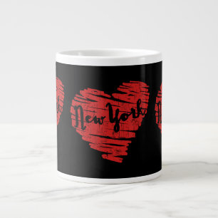 I Love New York Heart NY Large Coffee Mug