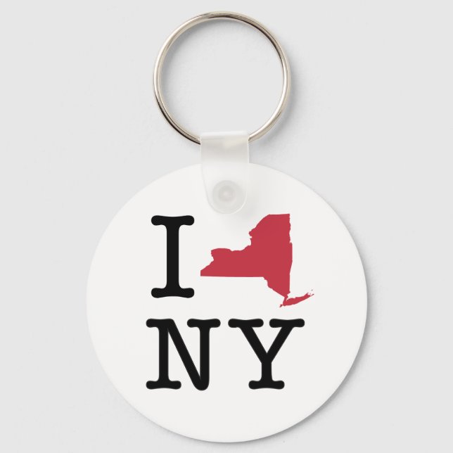 I Love New York Key Ring (Front)