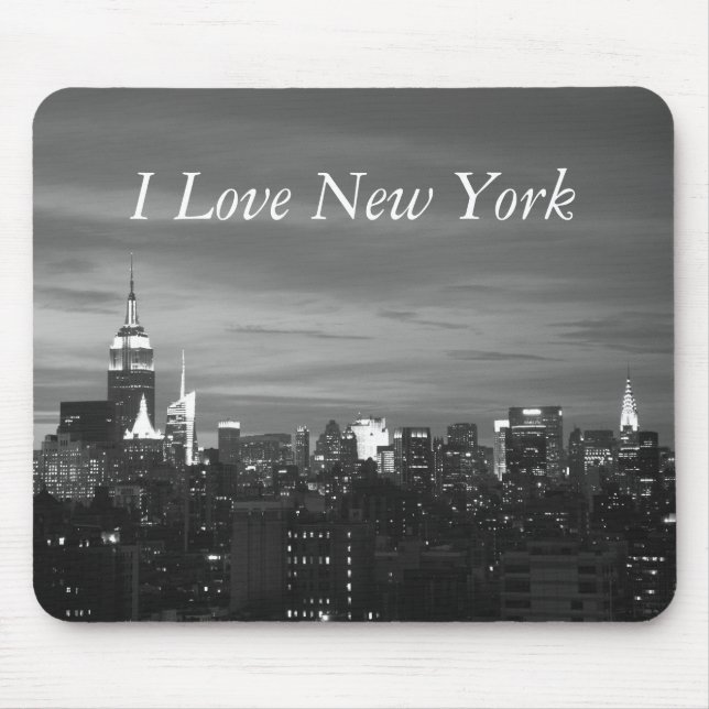 I love New York Mouse Pad (Front)
