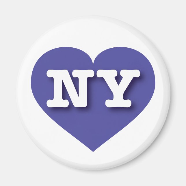 I love New York - NY blue heart Magnet (Front)