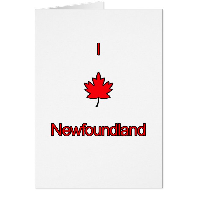I Love Newfoundland (Front)