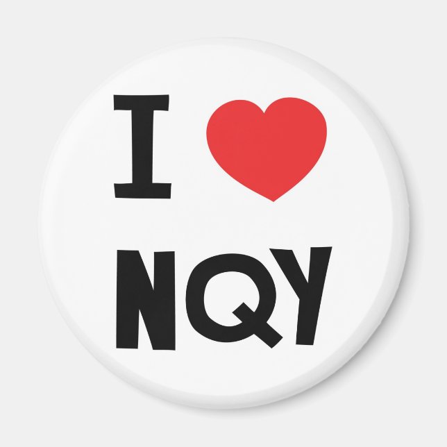 I love Newquay Magnet (Front)