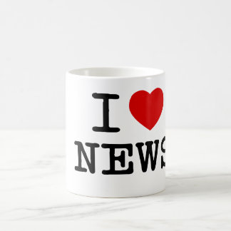 I Love News mug