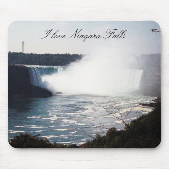 I lOVE NIAGARA FALLS mousepad (Front)