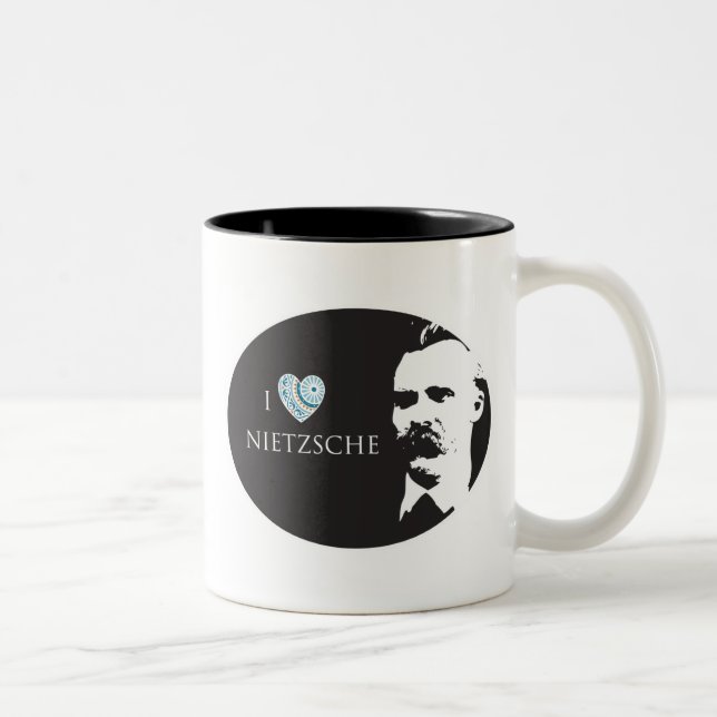 I Love Nietzsche Mug (Right)