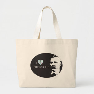 I Love Nietzsche Tote Bag