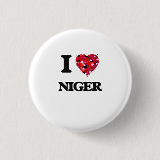 I Love Niger 3 Cm Round Badge