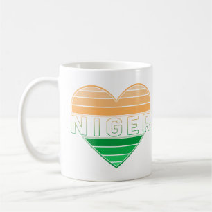 I Love Niger, Nigerien Heart Coffee Mug