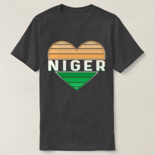 I Love Niger, Nigerien Heart T-Shirt