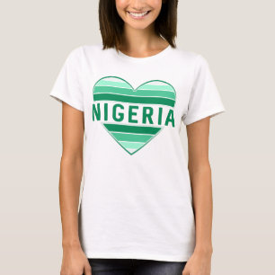 I Love Nigeria, Nigerian Heart T-Shirt