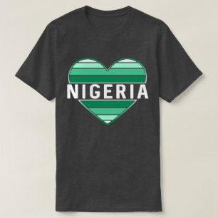 I Love Nigeria, Nigerian Heart T-Shirt