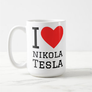 I love Nikola Tesla  Coffee Mug