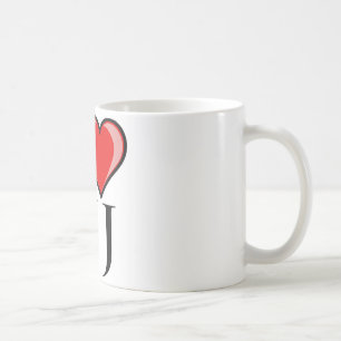 I Love NJ - New Jersey Coffee Mug