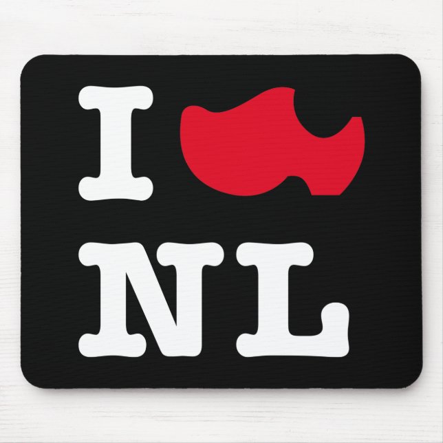 I love NL Mouse Pad (Front)